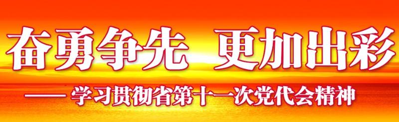奮勇?tīng)?zhēng)先，更加出彩——學(xué)習(xí)貫徹省第十一次黨代會(huì)精神